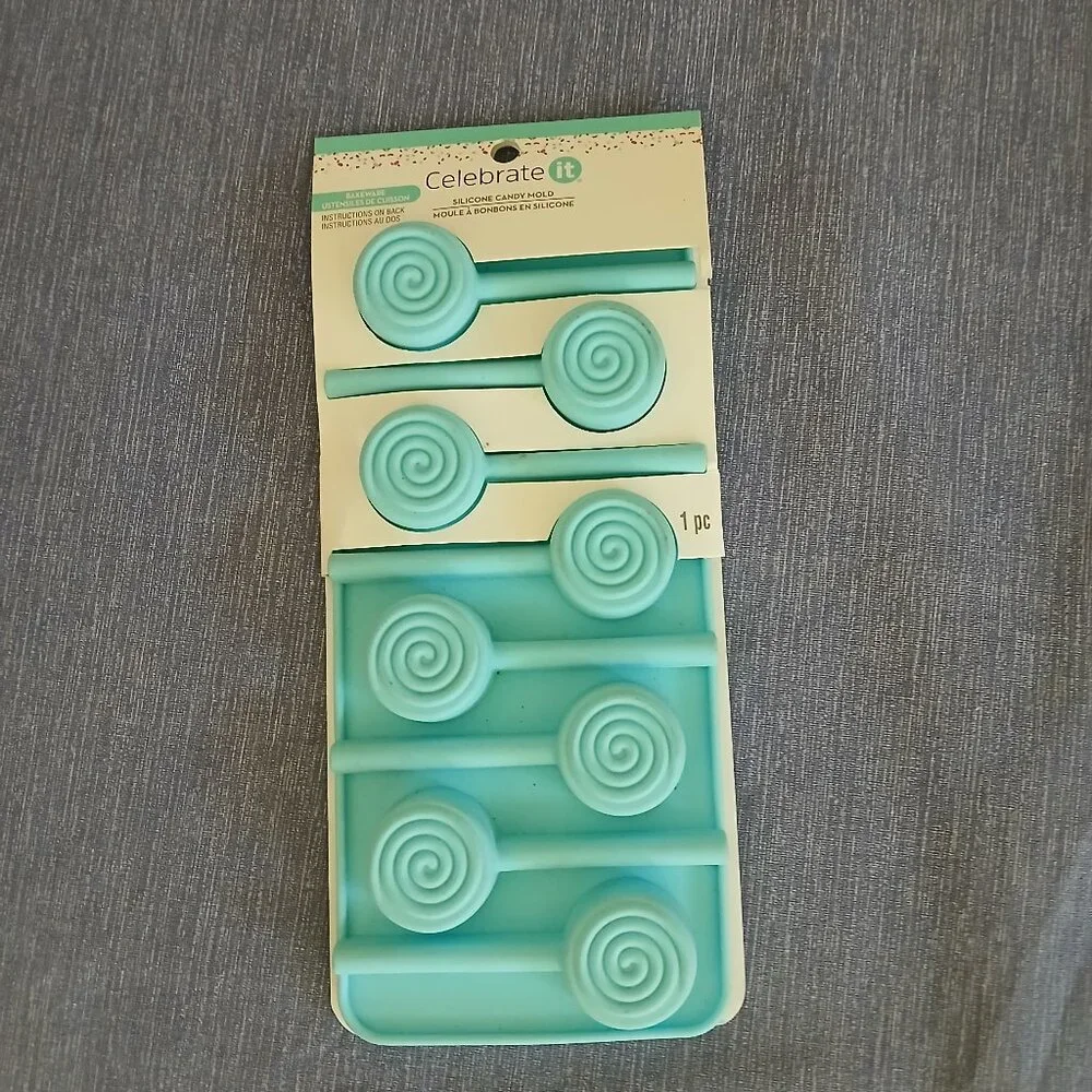 Celebrate It Silicone Candy Mold Lollipop